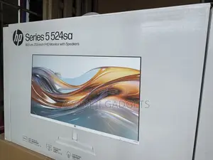 HP Series 524sa 23.8" FHD Display Monitor With Built-in Speakers