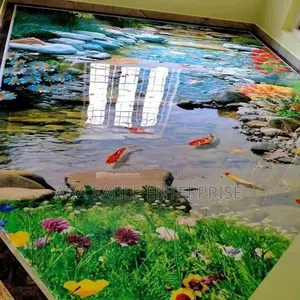 3D Epoxy Floor Installation
