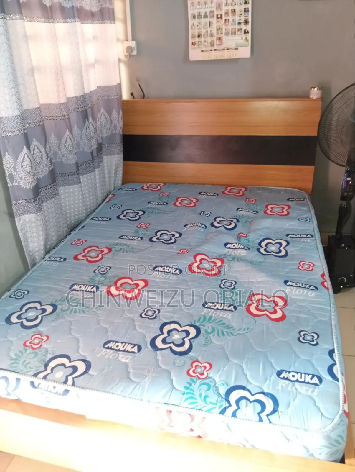 6×4 Bedset, Bedframe+ Mattress
