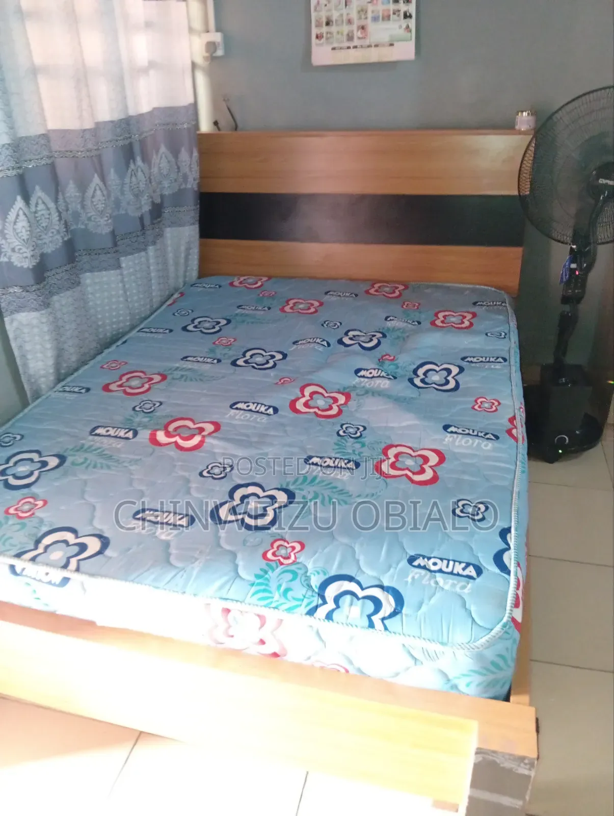 6×4 Bedset, Bedframe+ Mattress