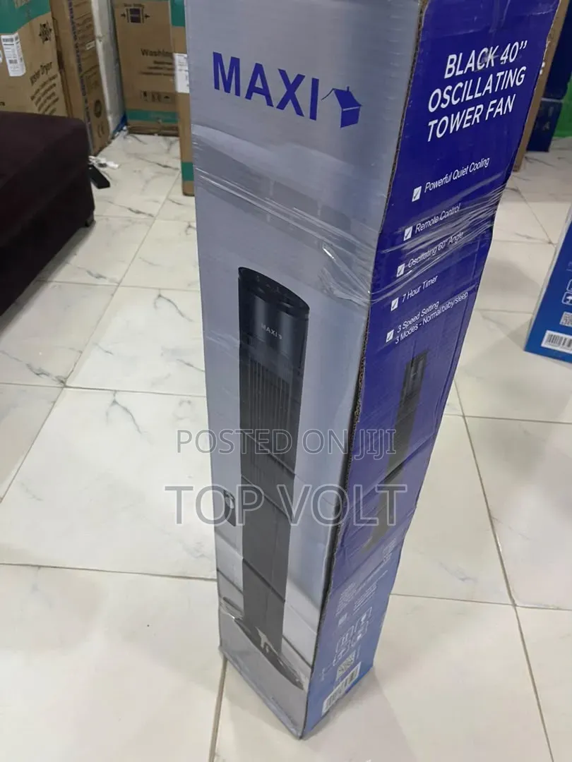 Maxi 40" Tower Fan – Efficient Air Circulation