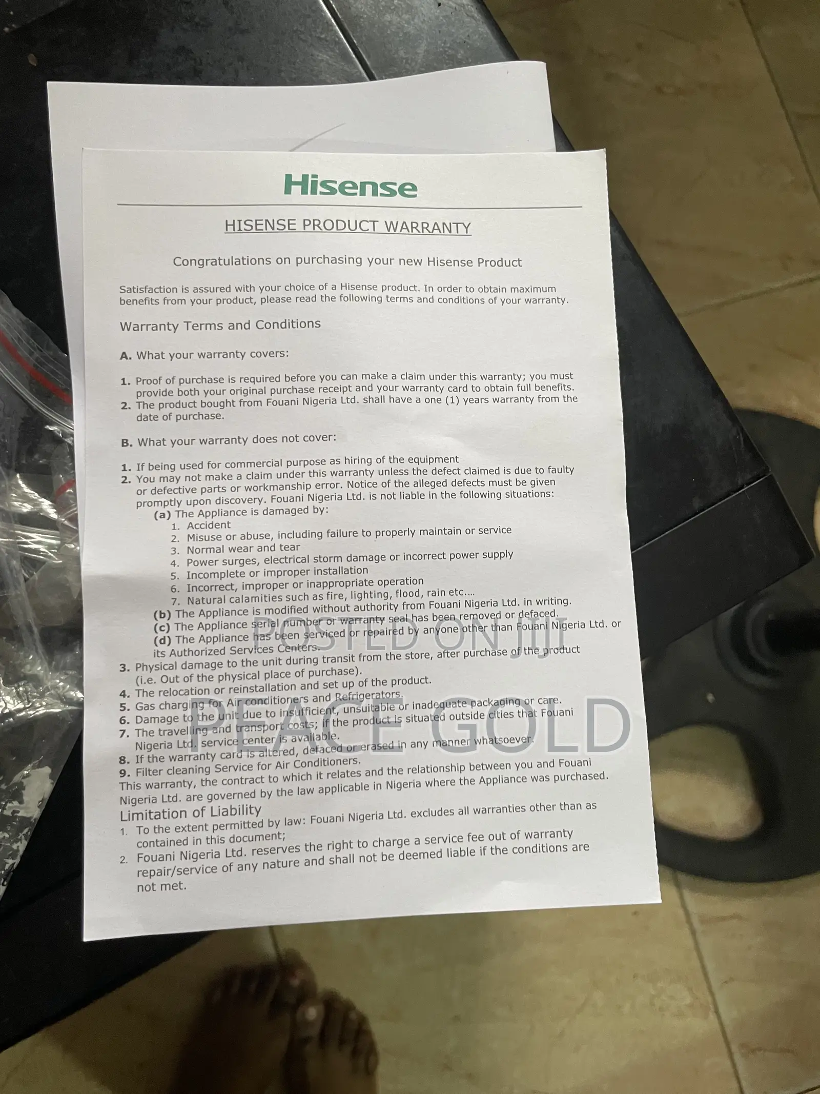 Hisense Microwave