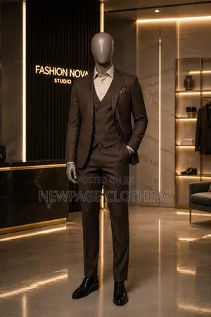 Brown Looks Better When It’s This Sharp. Your 3 in 1 Suit Is Available
