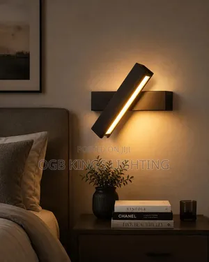 Bedroom Bedside Wall Lamp Adjustable LED Single Color WarmWhite Lights