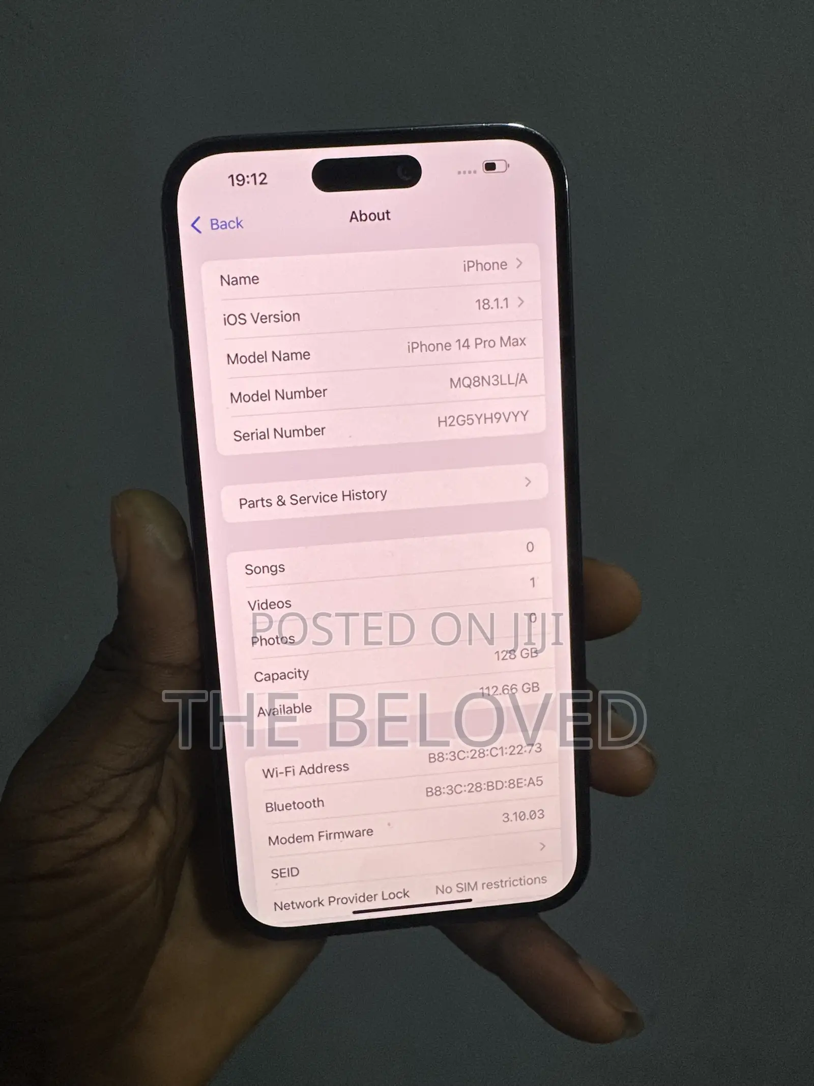Apple iPhone 14 Pro Max 128 GB Graphite