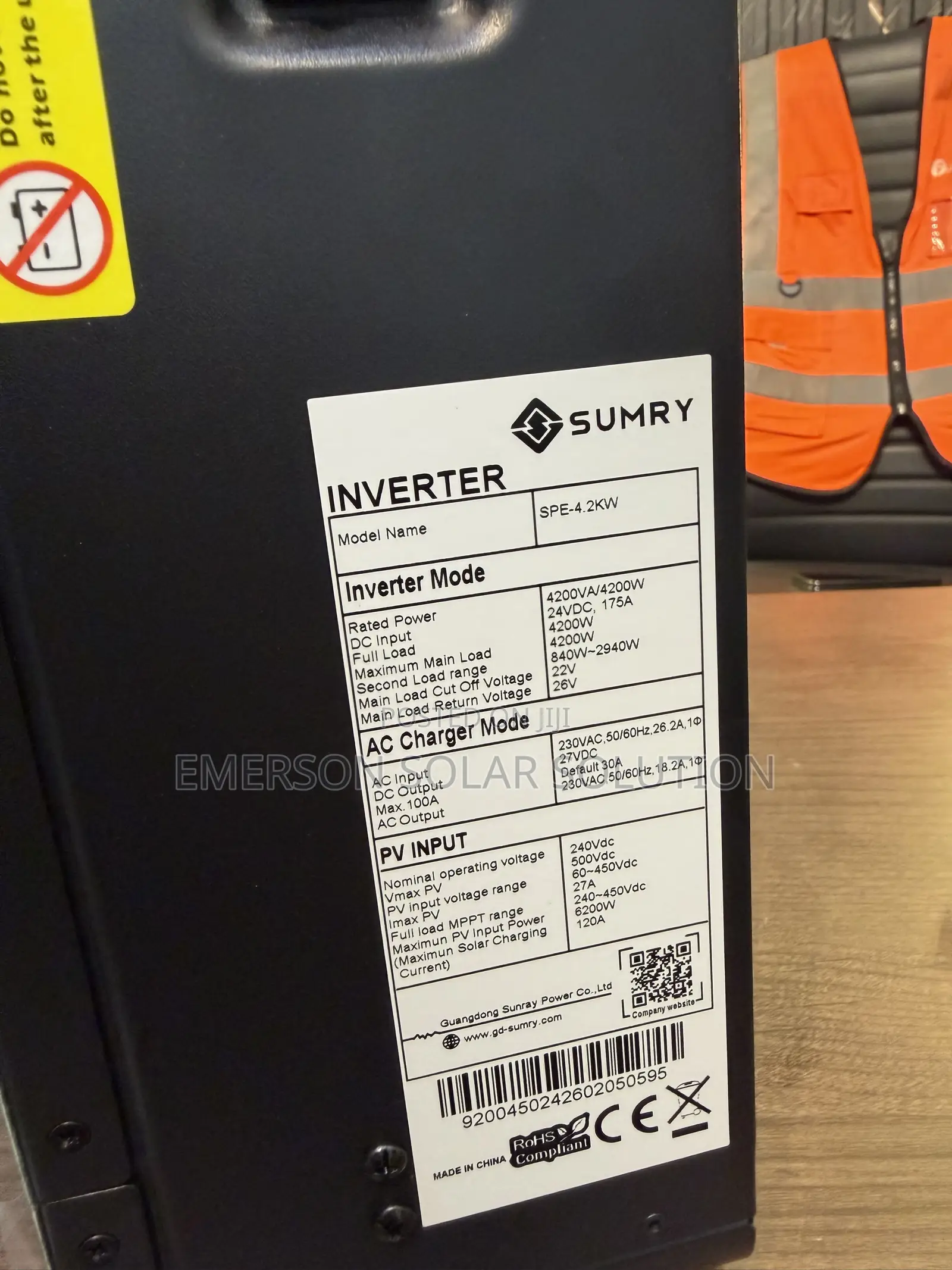 Sumry 4.2kVA 24V Home Solar Inverter