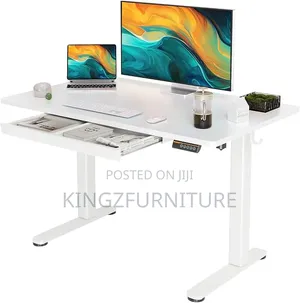 1.4meter Adjustable Office Desk + Drawer