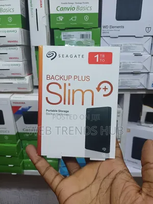 Seagate Backup Plus Slim 1TB External Hard Drive