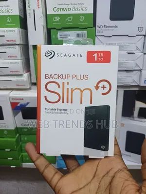 Seagate Backup Plus Slim 1TB External Hard Drive