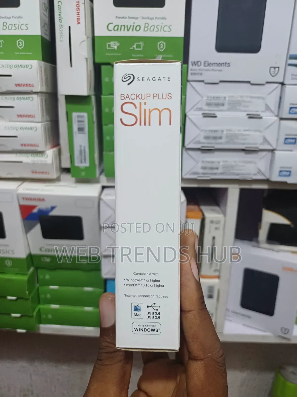 Seagate Backup Plus Slim 1TB External Hard Drive