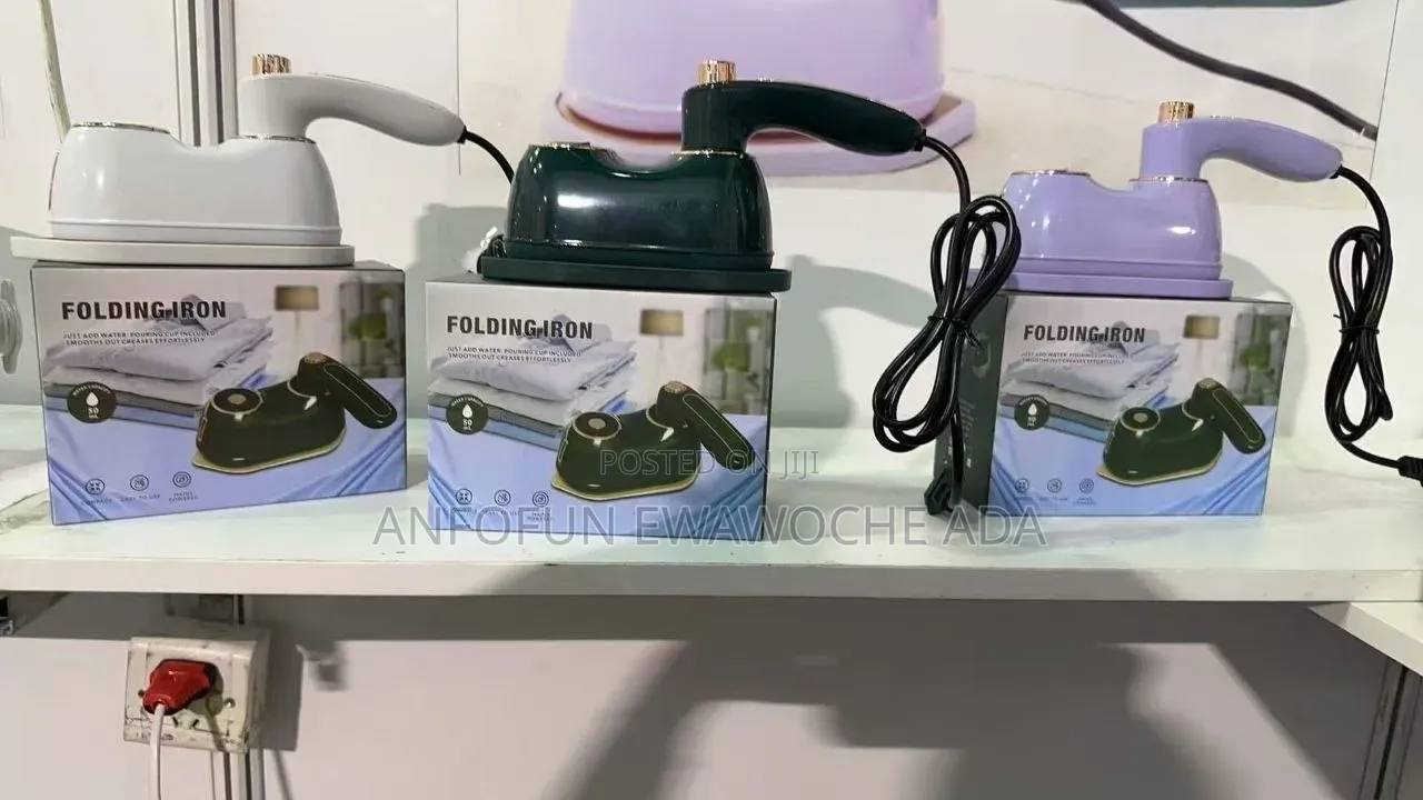 Mini Foldable Travel Steam Iron