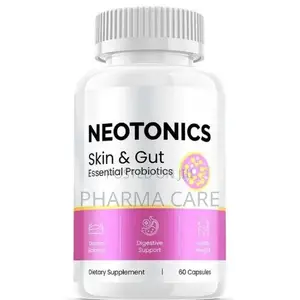 Skin & Gut Probiotics 60 Caps Gut Microbiome and Healthy Skin