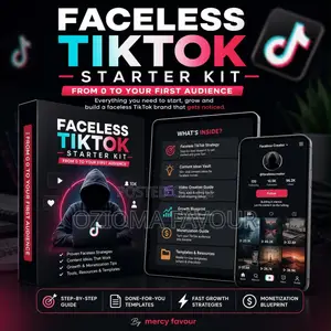 Faceless TikTok Starter Kit — Grow on TikTok Without Showing Your Face