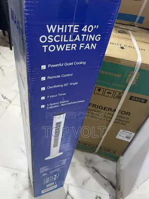 Maxi 40" Standing Tower Fan for Home