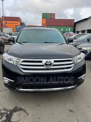 Toyota Highlander Limited 2012 Black
