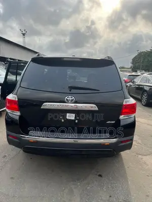 Toyota Highlander Limited 2012 Black