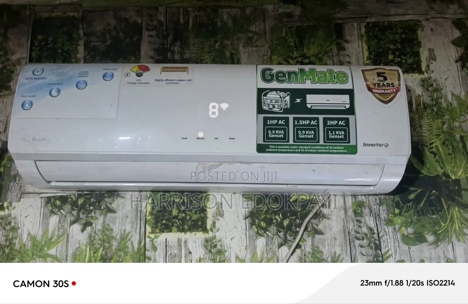 2 HP Scanfrost GenMate Inverter Air Conditioner