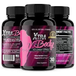 Bum and Breast Growth Vitamins 30 Caps All-in-One Beauty Product