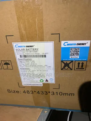 C Worth Lithium Battery 7.5kwh 24v Available