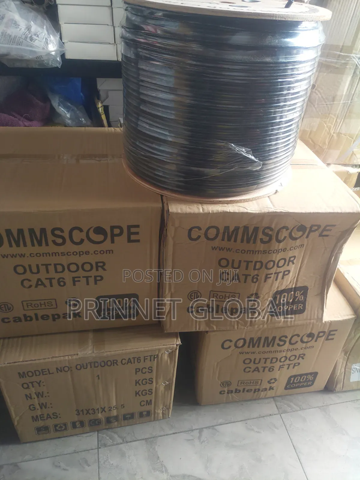 Cat6 Commscope Outdoor Cable FTP