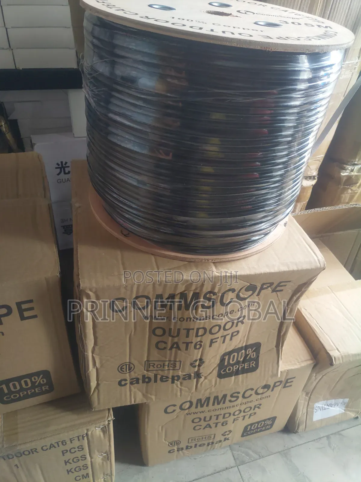Cat6 Commscope Outdoor Cable FTP