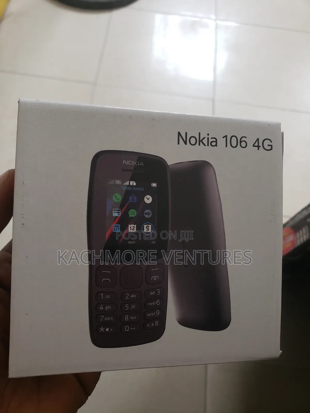New Nokia 106 Black