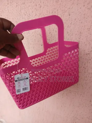 Plastic Multipurpose Storage or Shopping Basket ×12pcs
