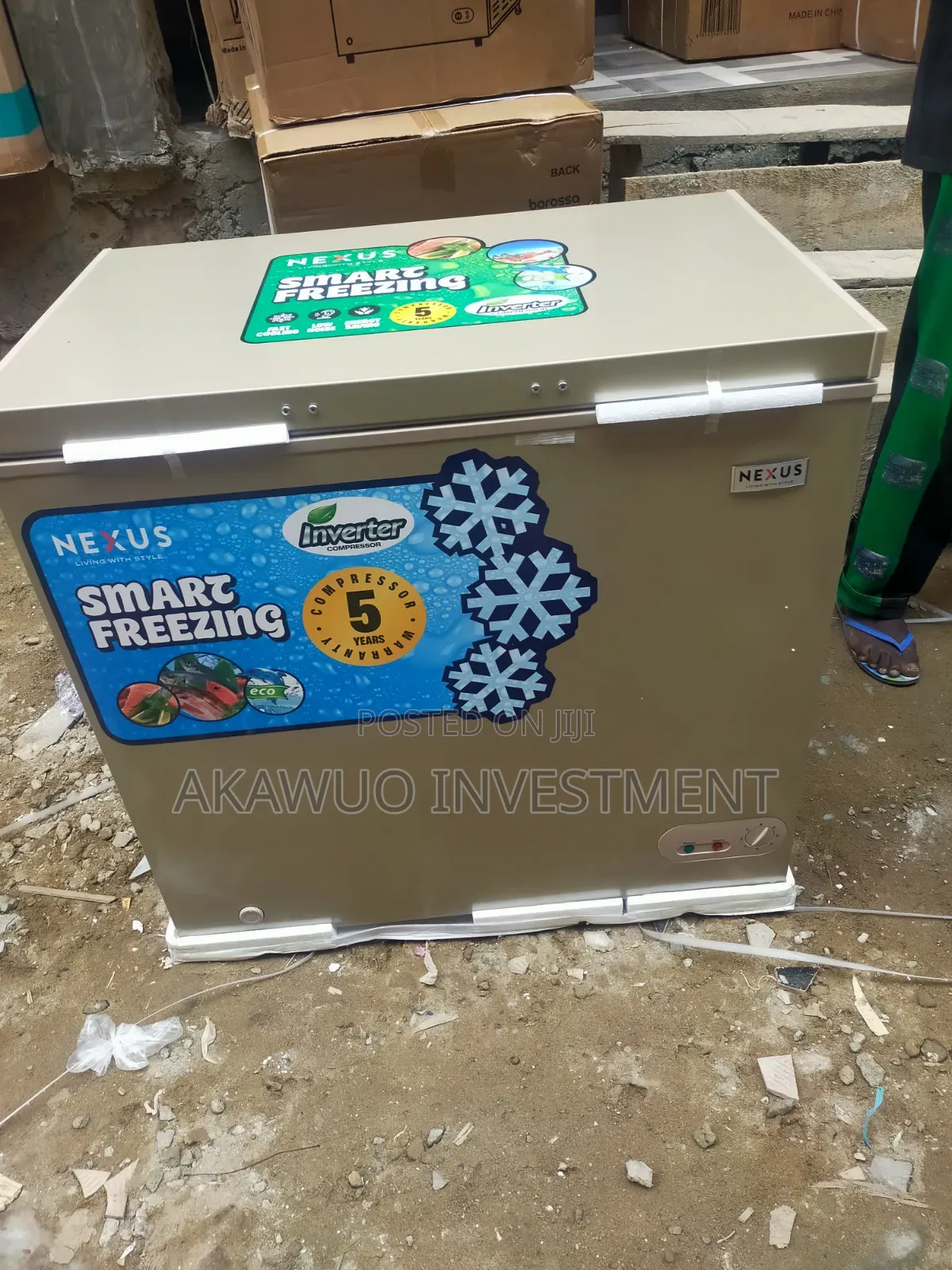 Nexus Inverter Chest Freezer 265
