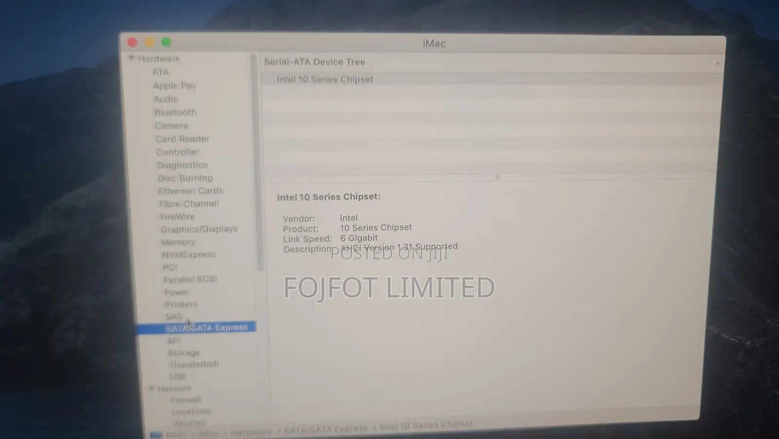 Desktop Computer Apple iMac 8GB Intel Core i5 SSD 256GB