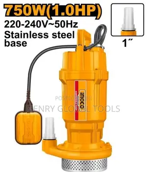INGCO 750W (1.0HP) Submersible Water Pump
