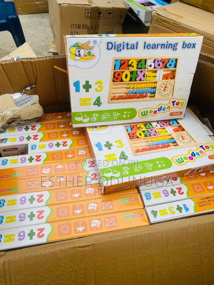 Digital Learning Box (Wooden Toy)