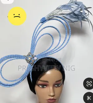 Sky Blue Fascinator