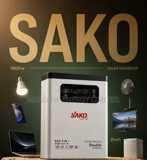 Sako Alpha Ess All-in-One Solar Generator 1000w-2kwh