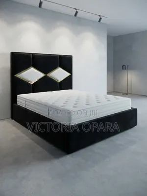 6by6 Orthopedic Mattress With Bedframe Available