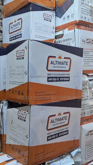 Altimate 120ah 12v Deep Cycle Solar Battery
