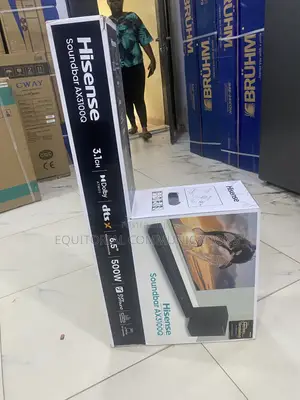 Hisense AX3100Q 3.1CH Cinematic Soundbar With 500W Audio Power and 6.5