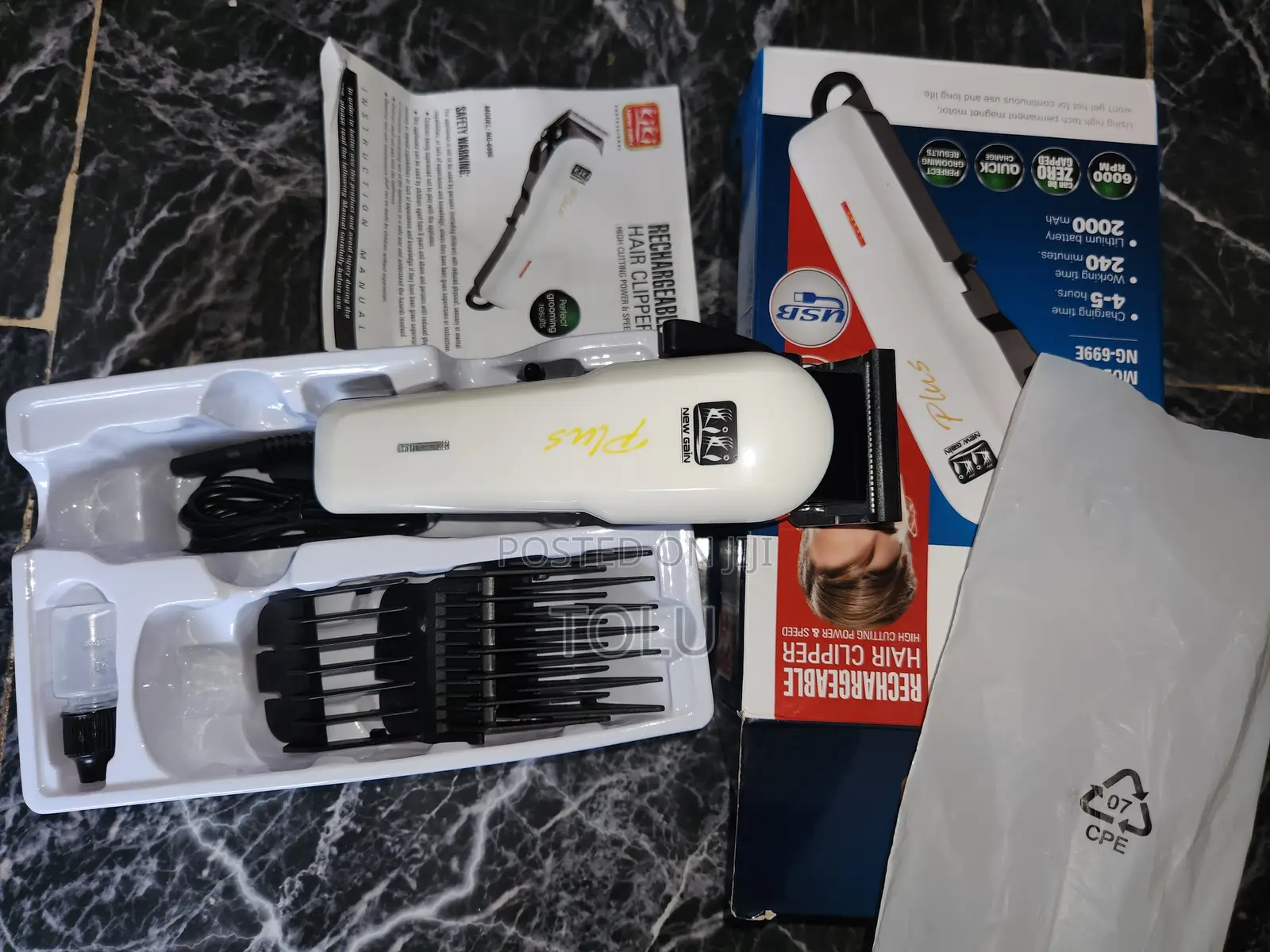 Kiki Rechargeable Hair Clipper