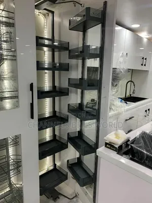 Glass Open Pantry