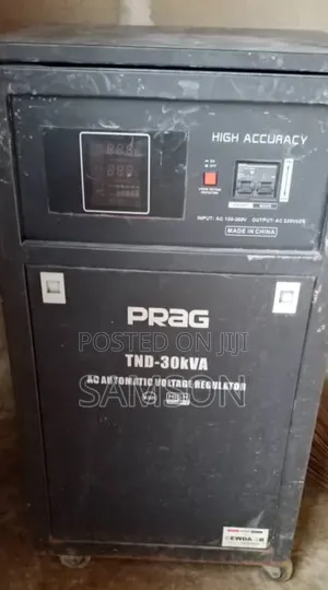 Clean Used Prag 30kva Single Phase Stabilizer for Sale