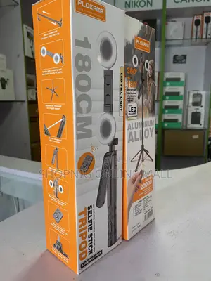 Plokama P10 Pro Selfie Tripod (With Led Fill Light)