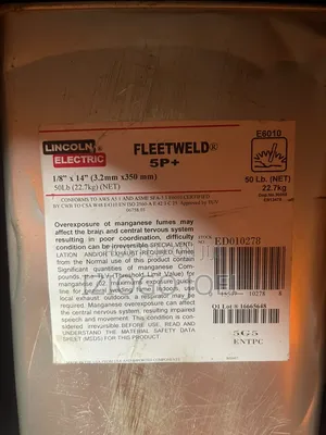 Original 1/8 6010 Fleet Weld Eledrode