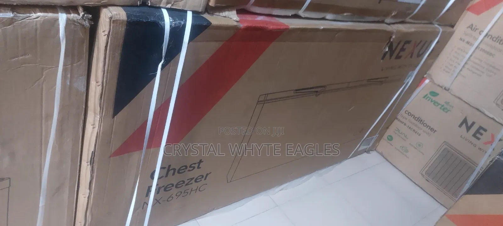 Nexus 695L Deep Chest Freezer