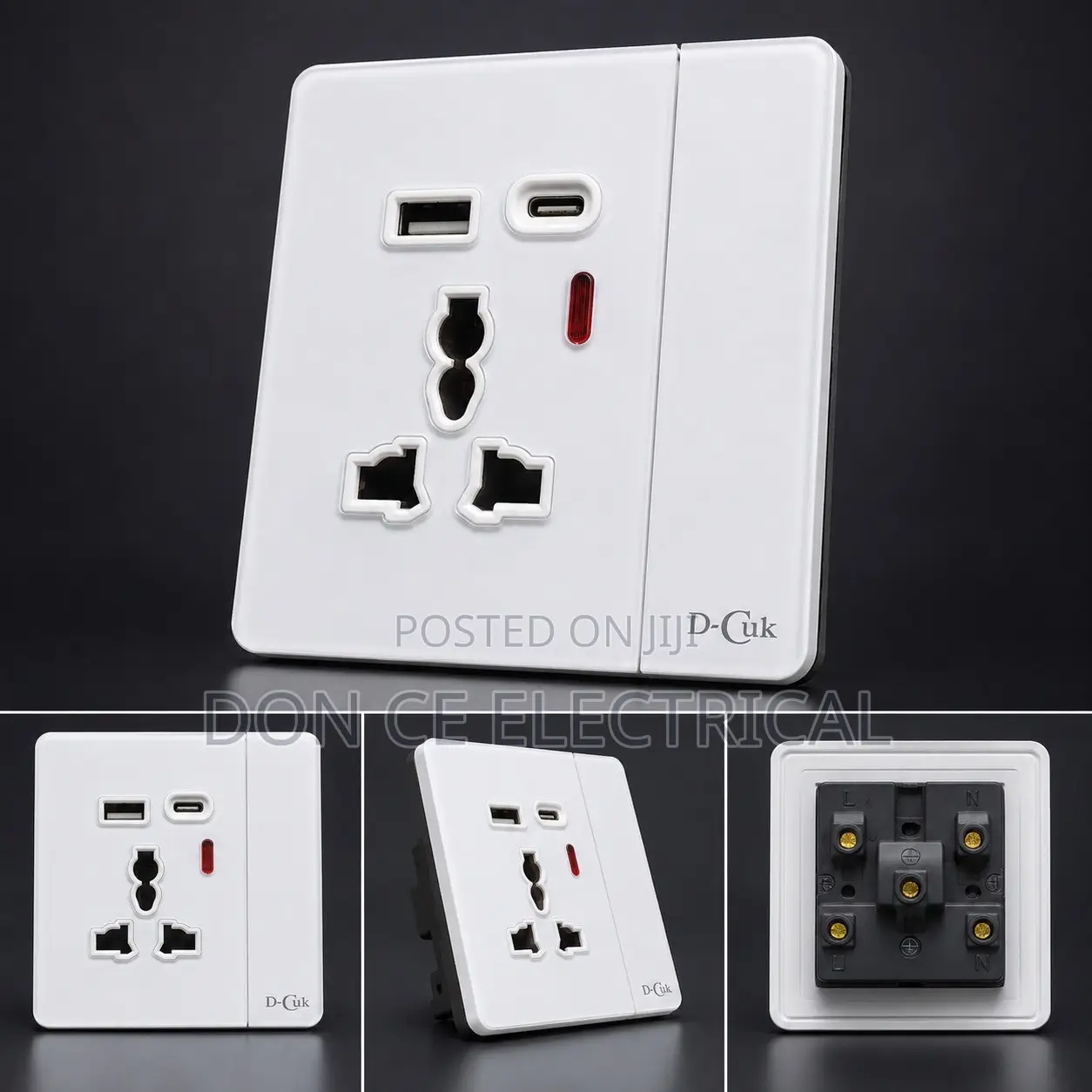 13amps Single Socket USB + Type C