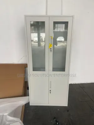 Imported Office Half Glass Filling Cabinet
