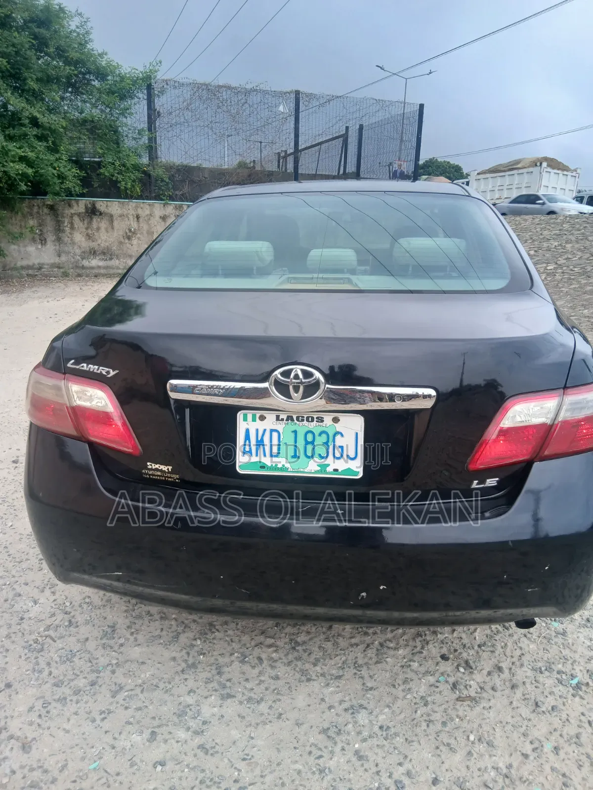 Toyota Camry 2008 Black