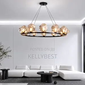 Crystal Ring Chandelier
