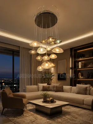 Nordic Home Decoration, Stair Chandelier, Living Room Bedroom And