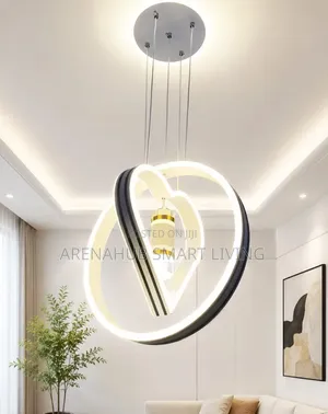 Postmodern Minimalist Circle Aluminium LED Pendant Light Kitchen