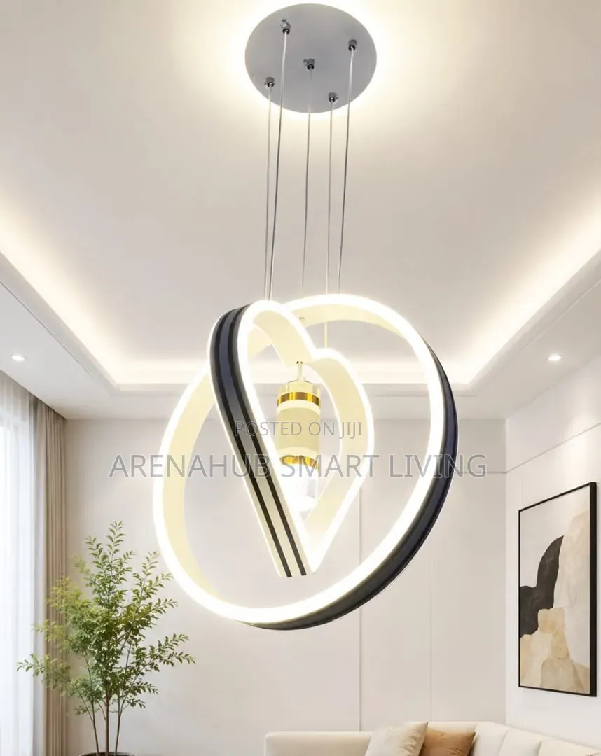 Postmodern Minimalist Circle Aluminium LED Pendant Light Kitchen