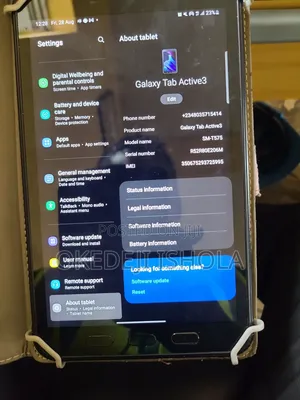 Samsung Galaxy Tab Active3 64 GB Black
